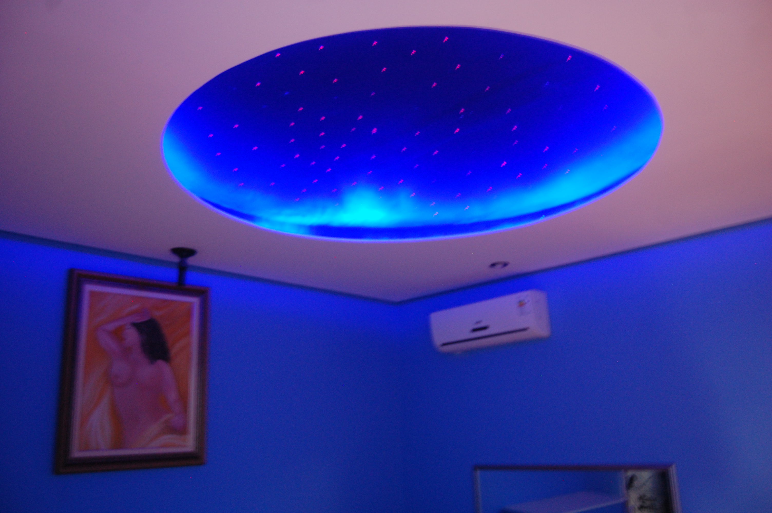 Decoração em Gesso Acartonado com Luz de Lead (DryWall)